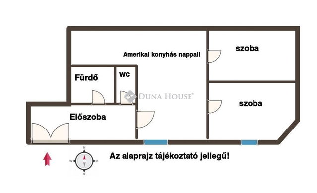 Eladó téglalakás, Budapesten, II. kerületben 89.9 M Ft, 3 szobás