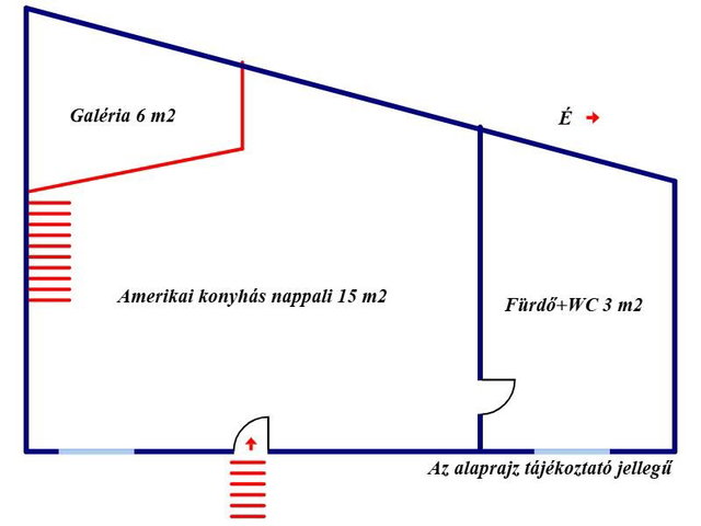 Eladó téglalakás, Budapesten, VII. kerületben 46.9 M Ft