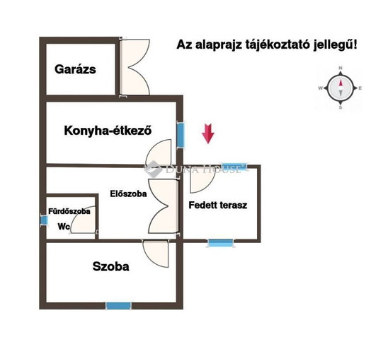 Eladó családi ház, Balatonlelleén 47.5 M Ft, 1 szobás