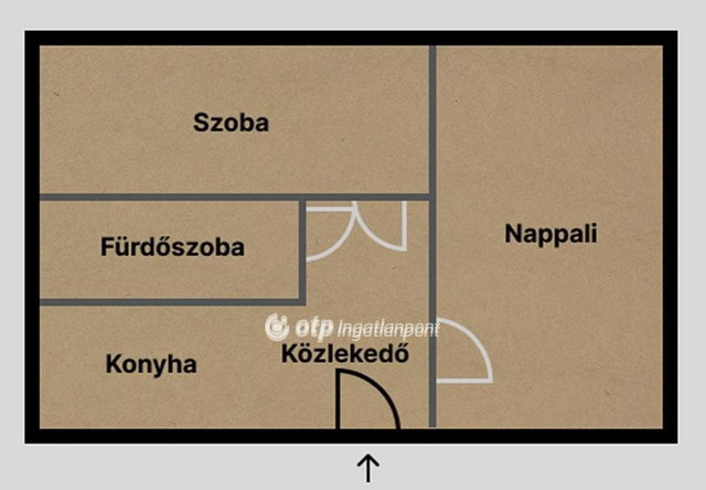 Eladó panellakás, Ajkán 27.95 M Ft, 1+1 szobás
