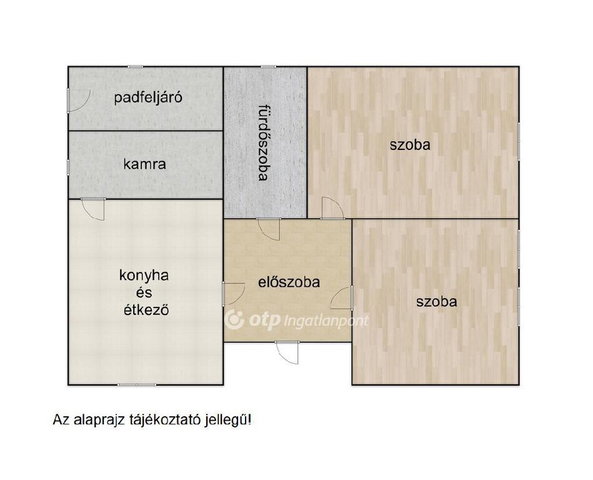 Eladó családi ház, Rakamazon 14.5 M Ft, 2 szobás