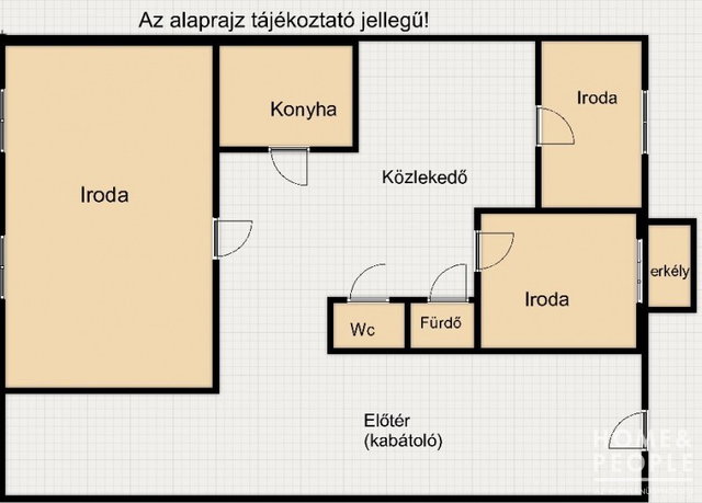 Eladó iroda, Szegeden 96 M Ft, 2+1 szobás / költözzbe.hu