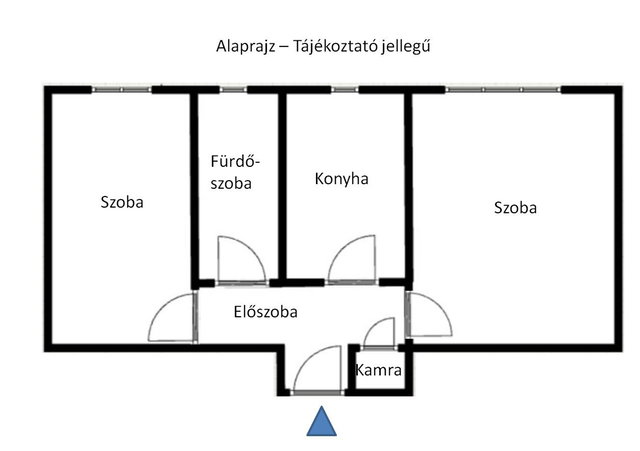 Eladó téglalakás, Szolnokon 27.5 M Ft, 2 szobás