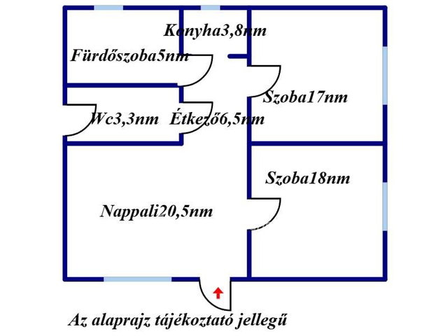 Eladó családi ház, Hajdúszoboszlón 59 M Ft, 2 szobás