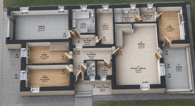 Eladó családi ház, Debrecenben 147.2 M Ft, 4 szobás
