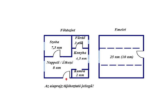 Eladó családi ház, Gyulán 20.5 M Ft, 1+1 szobás