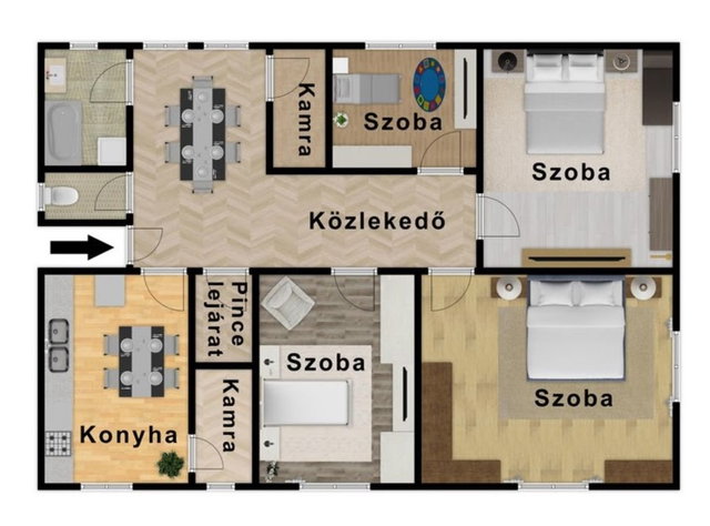 Eladó családi ház, Miskolcon 29.9 M Ft, 3+1 szobás