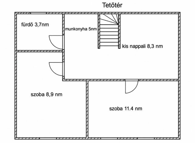 Eladó családi ház, Bogácson 65 M Ft, 3 szobás