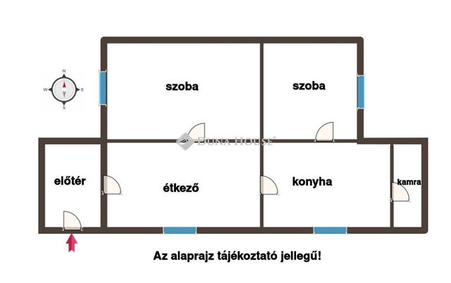 Eladó családi ház, Debrecenben 53 M Ft, 2 szobás