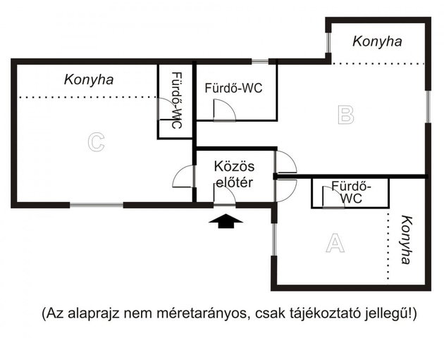 Eladó téglalakás, Budapesten, VIII. kerületben 41.8 M Ft