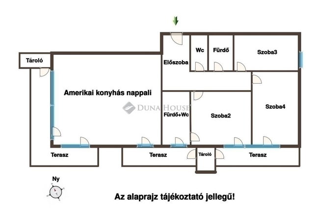 Eladó téglalakás, Budapesten, IV. kerületben 186.5 M Ft