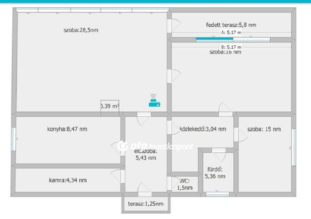 Kiadó családi ház, albérlet, Szekszárdon 250 E Ft / hó