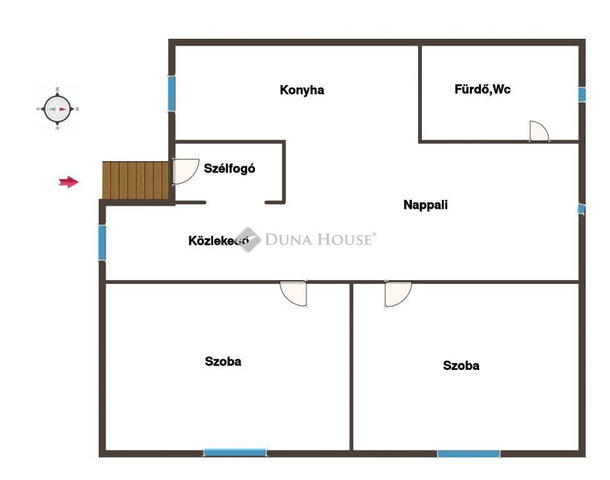 Eladó családi ház, Dörön 38 M Ft, 3 szobás