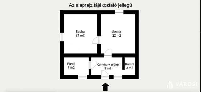 Eladó mezogazdasagi ingatlan, Szatymazon 6.5 M Ft, 2 szobás