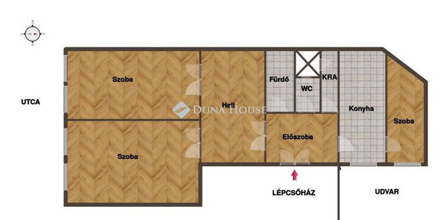 Eladó téglalakás, Budapesten, VI. kerületben 97 M Ft, 3 szobás