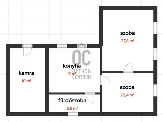 Eladó családi ház, Siklóson 16 M Ft, 2 szobás