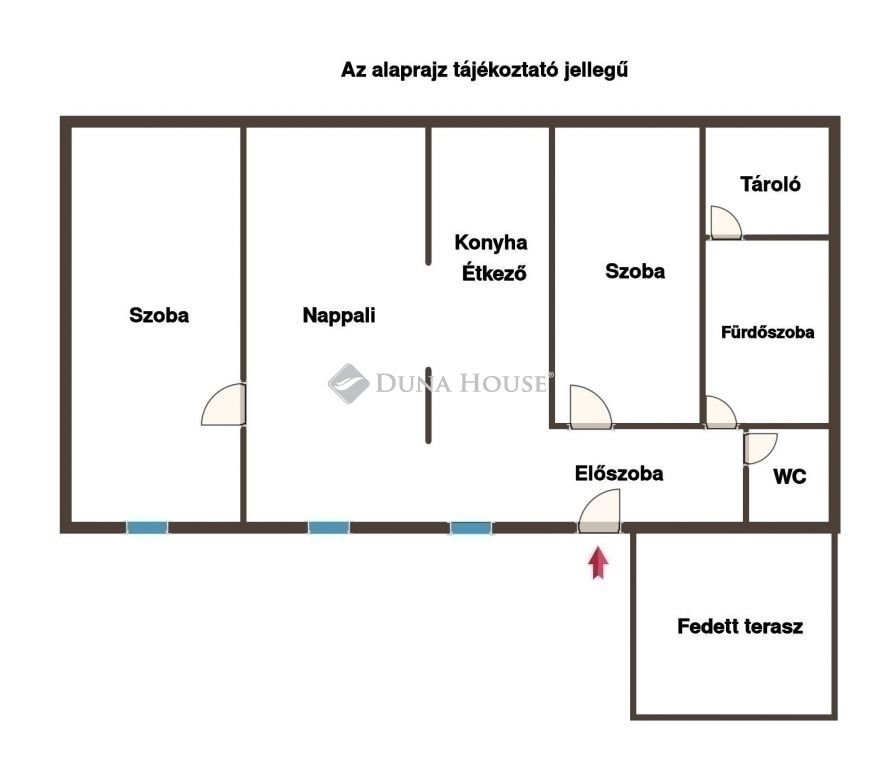 3 bed · 100m² · 79.990.000 ft