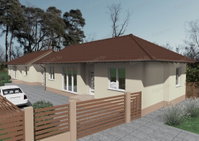Eladó ikerház, Monoron, Székely Bertalan utcában 83.5 M Ft