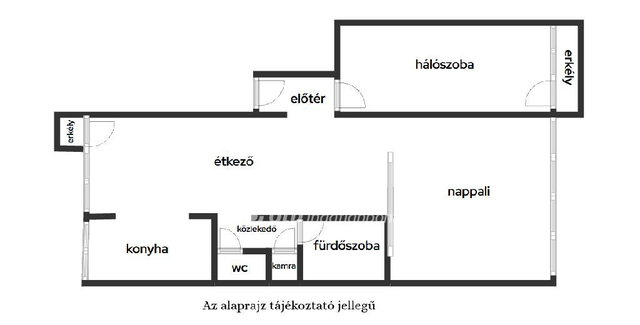 Eladó téglalakás, Mosonmagyaróváron 61.9 M Ft, 2 szobás