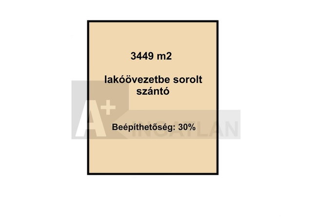 Eladó telek, Röszkén 7.2 M Ft / költözzbe.hu