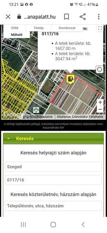 Eladó mezogazdasagi ingatlan, Szegeden 3.6 M Ft
