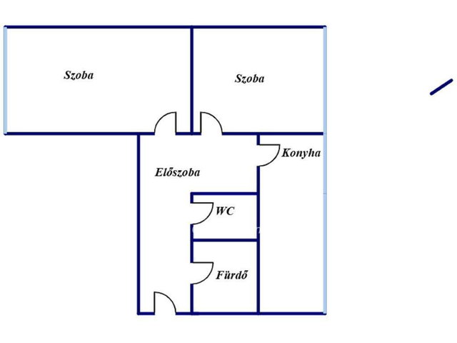 Eladó téglalakás, Egerben 38.99 M Ft, 2 szobás