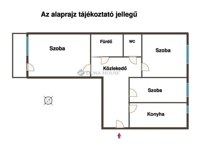 Eladó panellakás, Budapesten, IV. kerületben 64.9 M Ft, 3 szobás