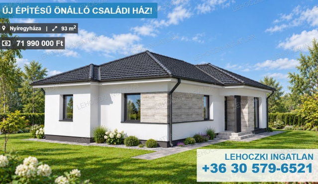 Eladó családi ház, Nyíregyházán 71.99 M Ft, 4 szobás