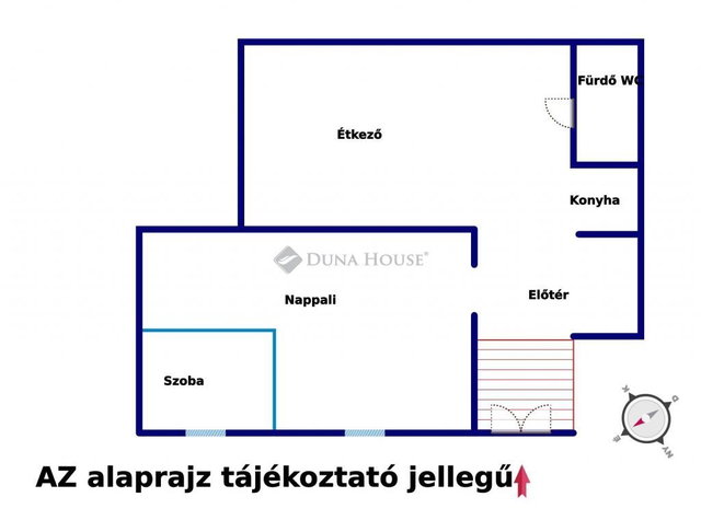 Eladó téglalakás, Budapesten, VI. kerületben 73 M Ft, 2 szobás