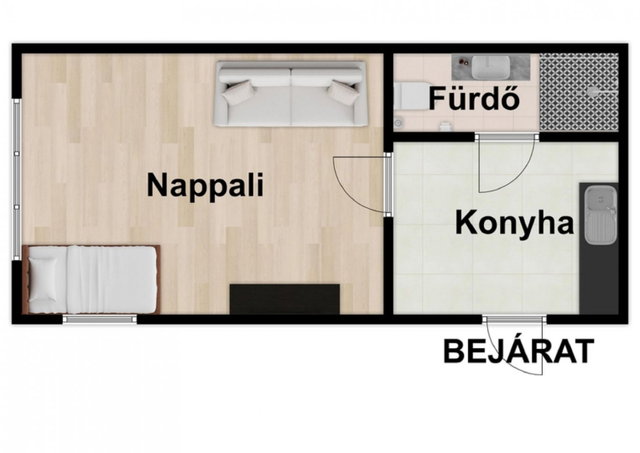 Eladó családi ház, Pilismaróton 8.9 M Ft, 1 szobás