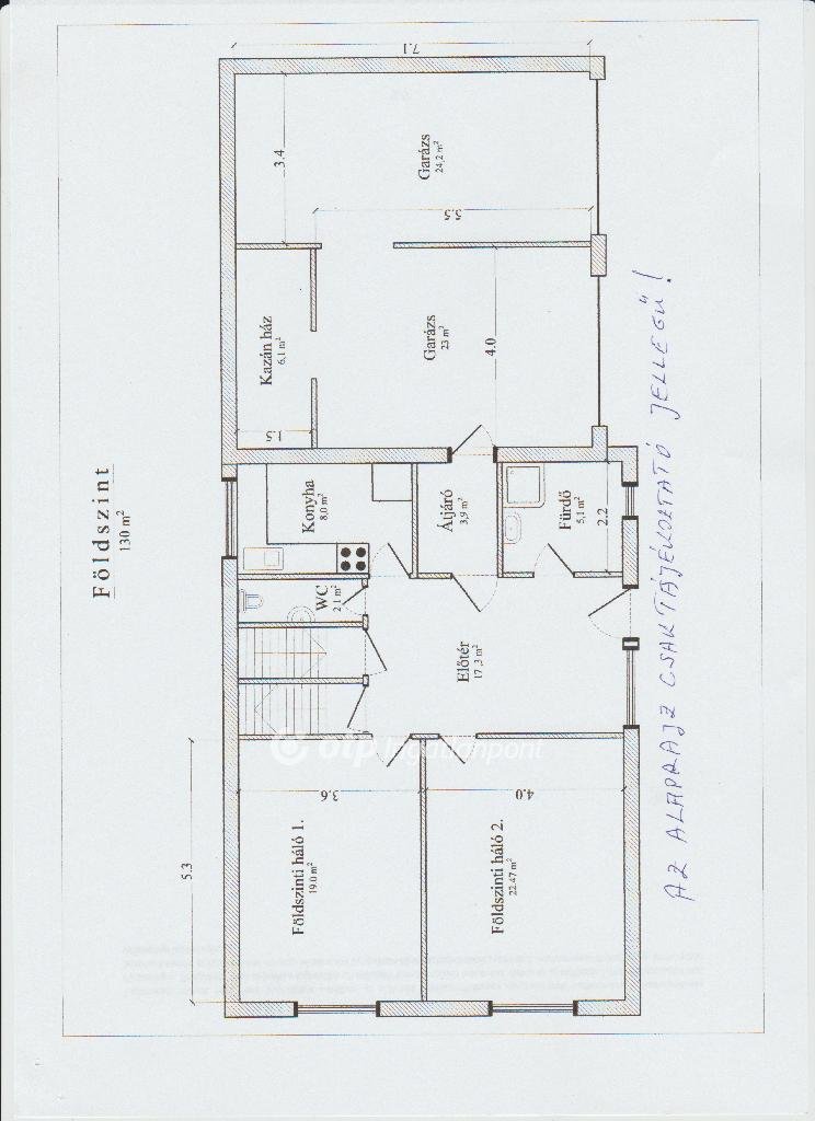 7 bed · 240m² · 130.000.000 ft