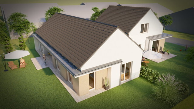 Eladó ikerház, Gödöllőn 145 M Ft, 5 szobás