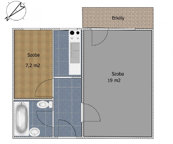 Eladó panellakás, Budapesten, XIX. kerületben, Csokonai utcában