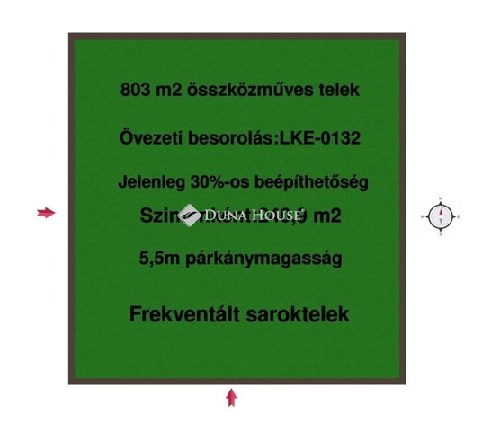 Eladó telek, Kecskeméten 65 M Ft / költözzbe.hu