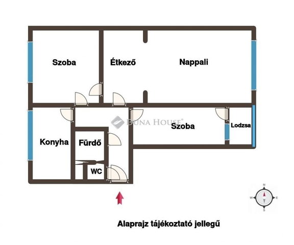Eladó panellakás, Székesfehérvárott 59 M Ft, 3 szobás
