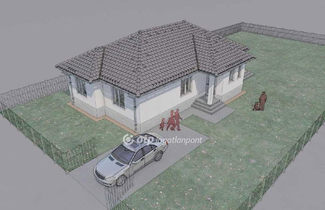 Eladó családi ház, Atkáron 65 M Ft, 3 szobás