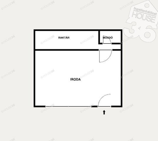 Eladó iroda, Kecskeméten 96 M Ft, 1 szobás / költözzbe.hu