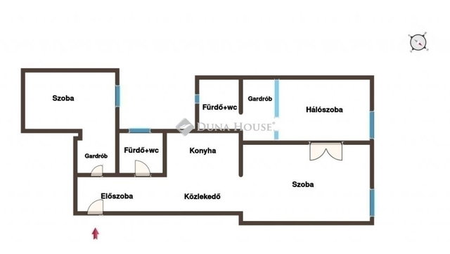 Eladó téglalakás, Budapesten, V. kerületben 199 M Ft, 3 szobás