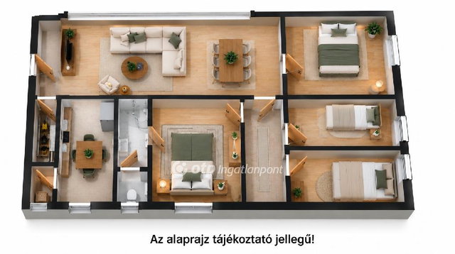 Eladó családi ház, Kunszentmiklóson 78.9 M Ft, 5 szobás