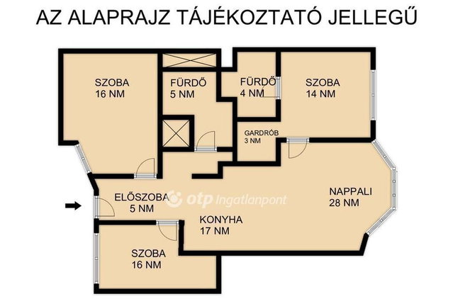 Eladó téglalakás, Budapesten, I. kerületben 249.9 M Ft, 3 szobás