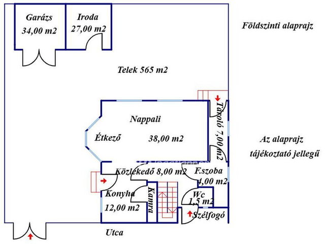 Eladó családi ház, Békéscsabán 89.9 M Ft, 3 szobás