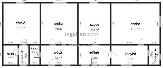 Eladó családi ház, Tiszakécskén 27.9 M Ft, 3 szobás