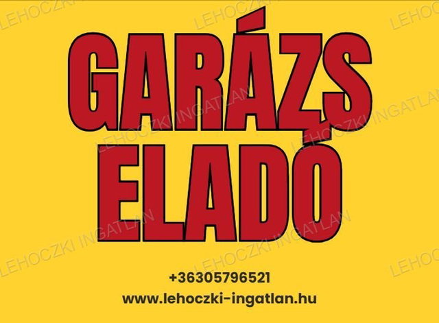 Eladó garázs, Nyíregyházán 8 M Ft / költözzbe.hu