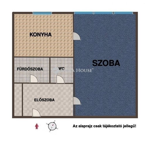 Eladó panellakás, Budapesten, IV. kerületben 53 M Ft, 1 szobás