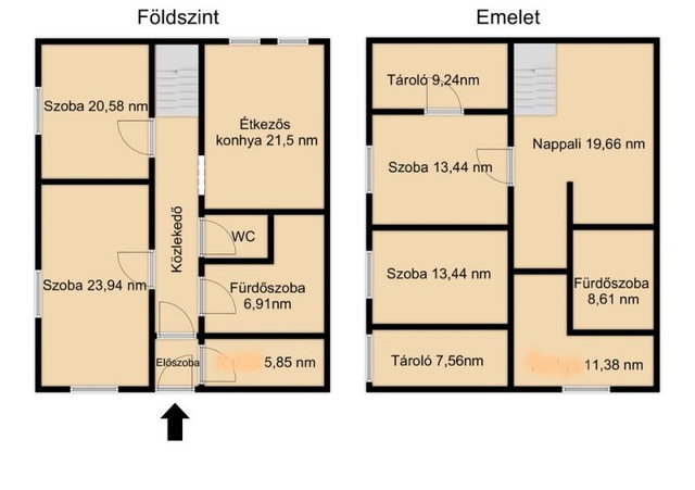 Eladó családi ház, Kistarcsán 124.9 M Ft, 5+1 szobás