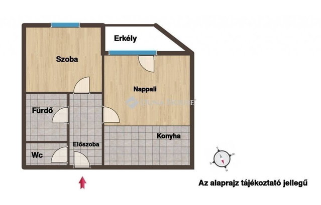 Eladó téglalakás, Budapesten, IX. kerületben 89.9 M Ft, 2 szobás
