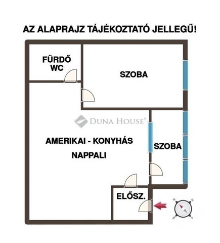 Eladó téglalakás, Monoron 63.5 M Ft, 3 szobás