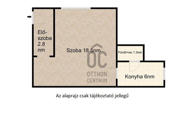 Eladó téglalakás, Budapesten, V. kerületben 42 M Ft, 1 szobás
