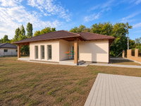 Eladó ikerház, Kiskunlacházán 89.9 M Ft, 4 szobás