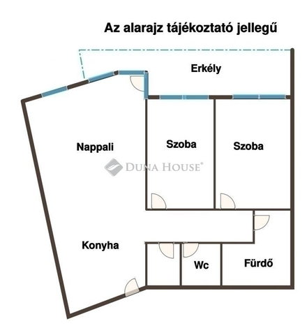 Eladó téglalakás, Budapesten, XXI. kerületben 79.9 M Ft